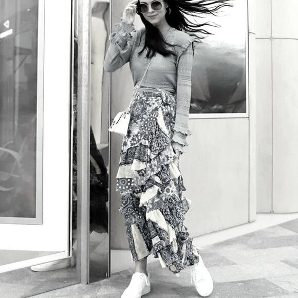 Misa Los Angeles Kelly Knit Top Coral-Pink - Picture 16 of 16